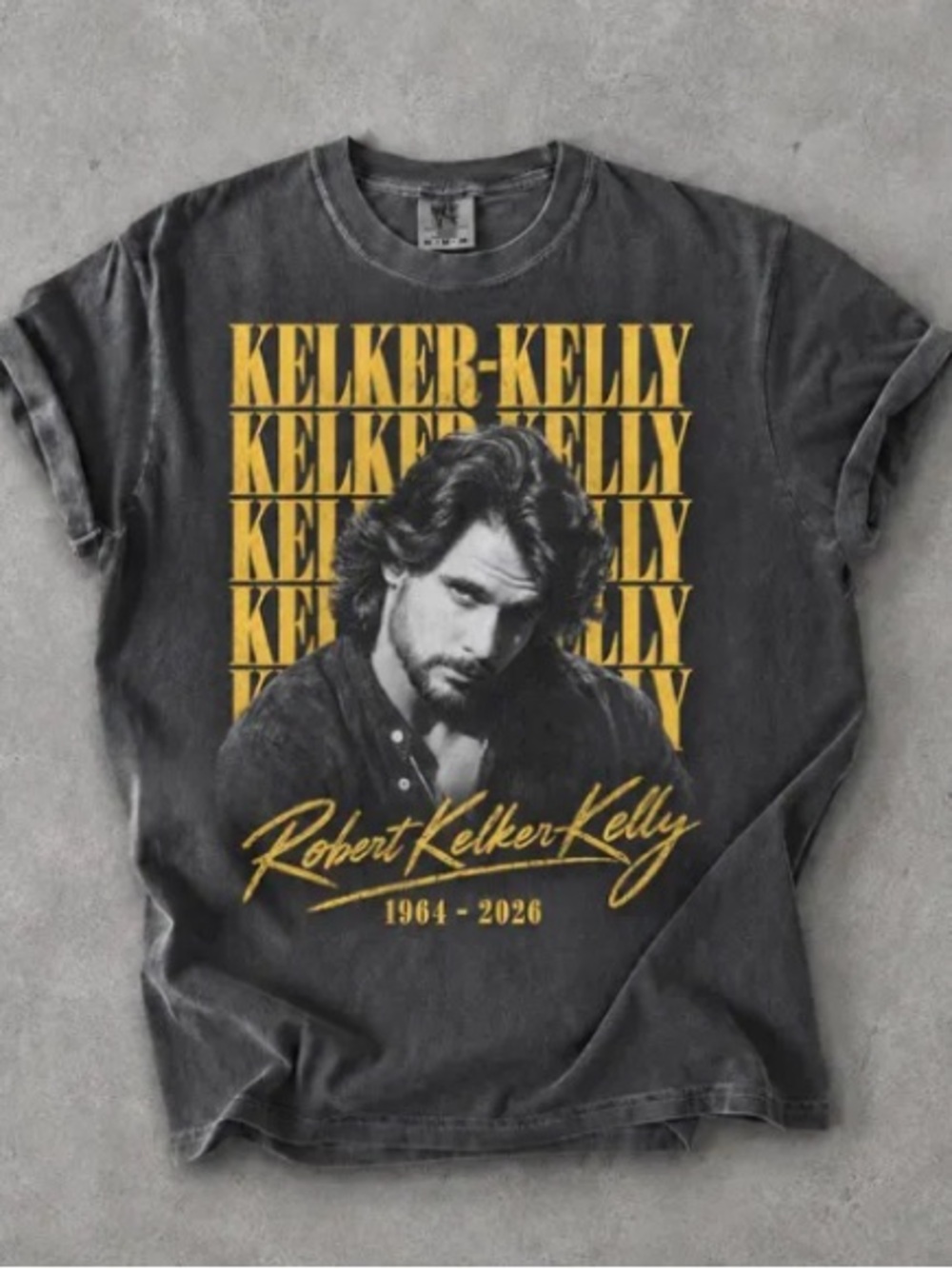 Robert Keller-Kelly Memorial Tribute Comfort Color T-Shirt, Days of Our Lives